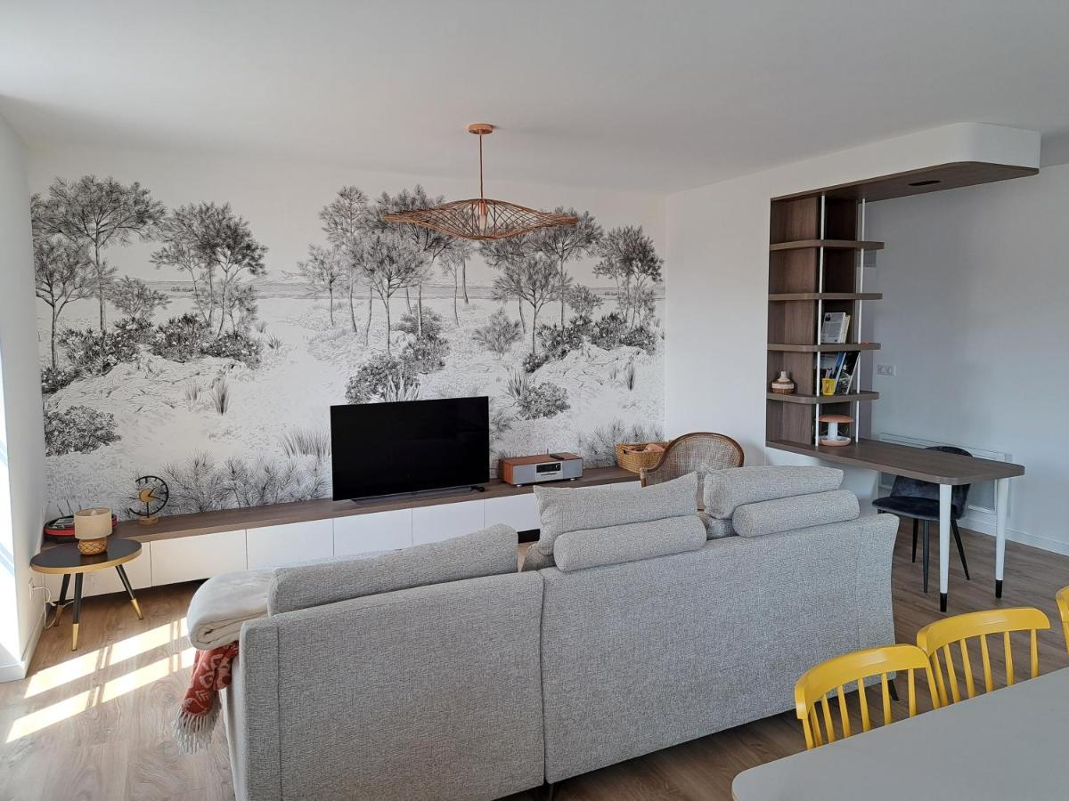 Superbe Appartement T3 Au Centre Plage .Parking أُنْداي المظهر الخارجي الصورة